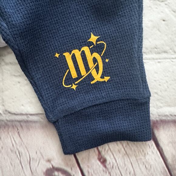 Virgo Baby Customizable Long Sleeve Bodysuit And Pants. Sizes 0-3 to 6 Months - Picture 4 of 5